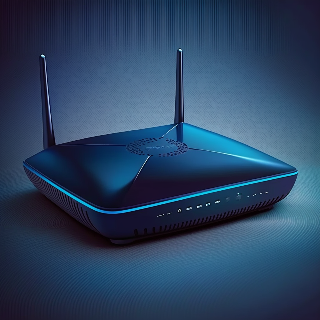 Tplink wifi router with wifi icon
