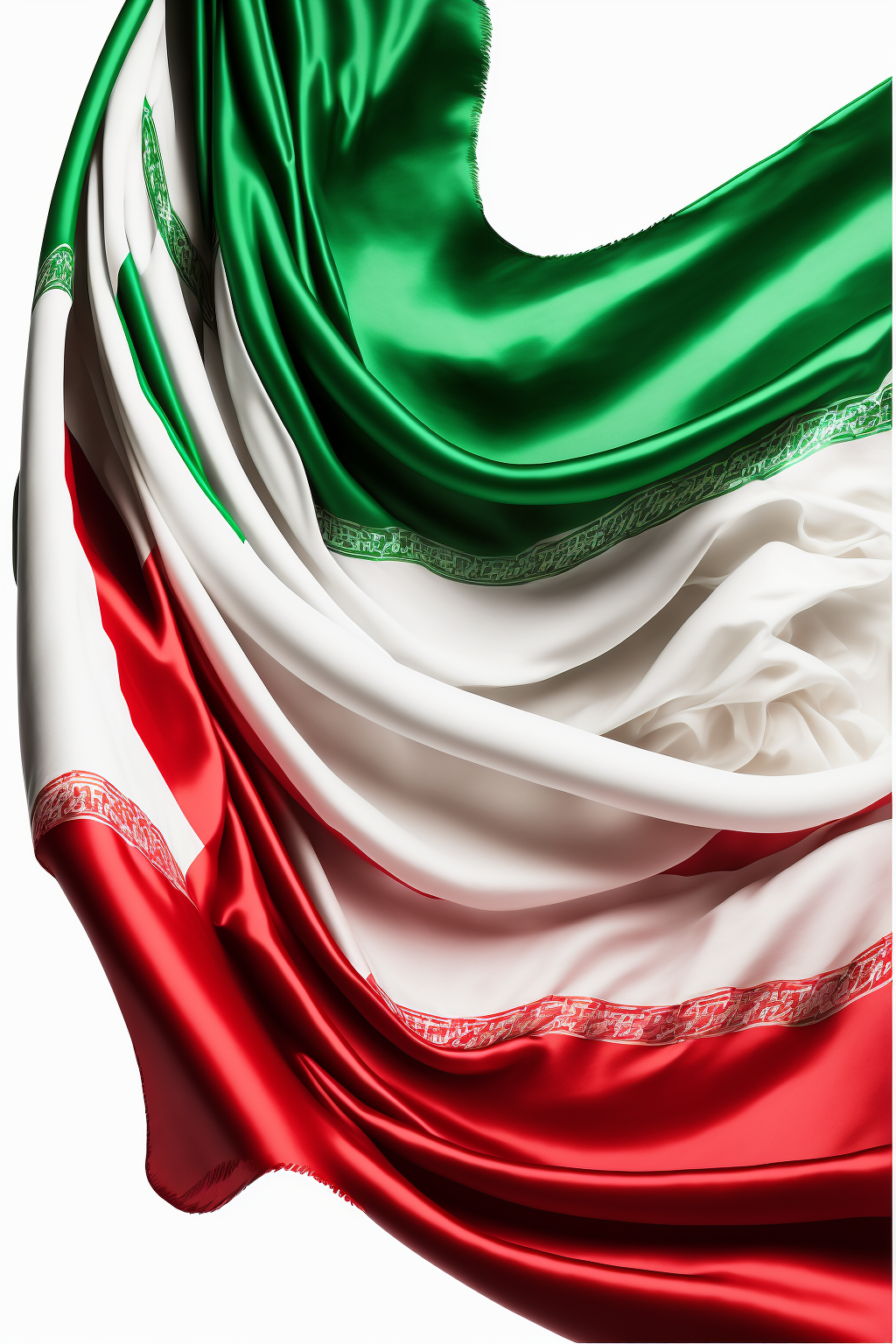 Iranian flag scarf